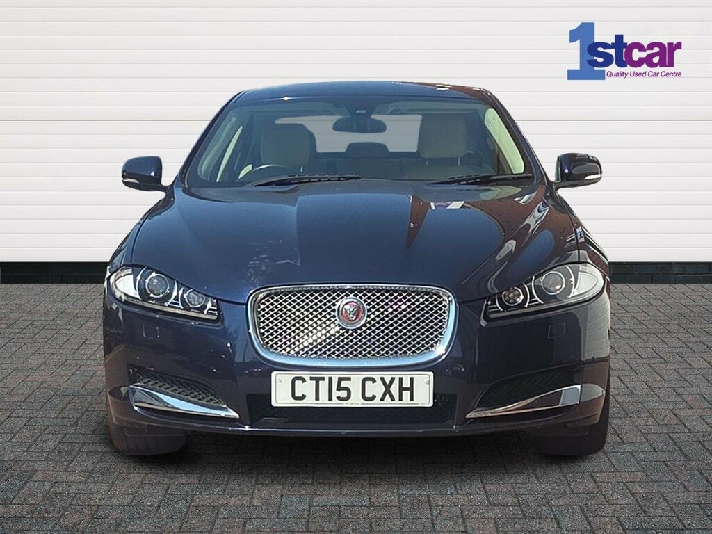 Jaguar XF 2.2D Luxury - 2015 15 Blue #3