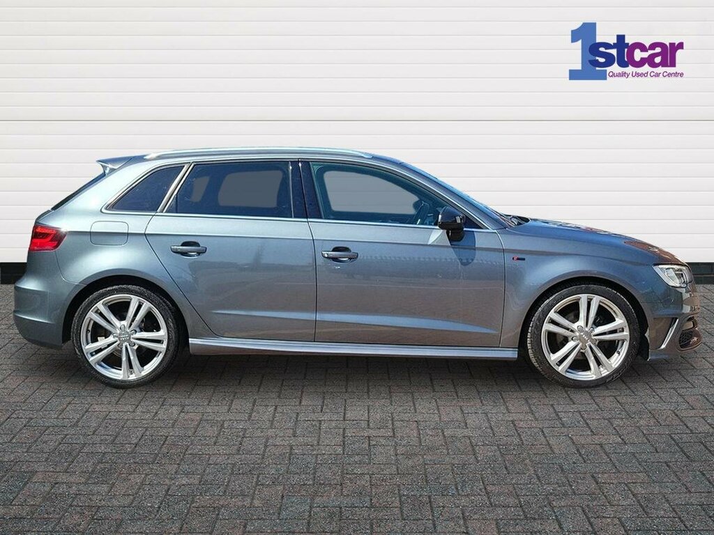 Audi A3 1.6 Tdi S Line Sportback Nav - 2016 11 XM11SSM Grey #4