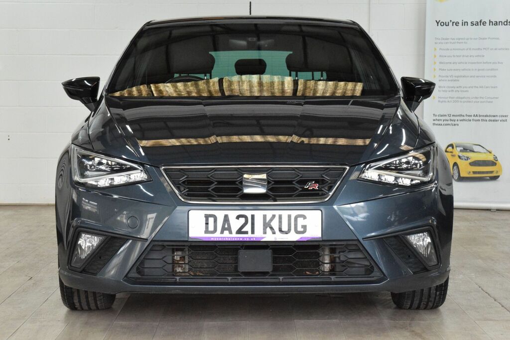 Seat Ibiza 1.0 Tsi Fr Hatchback Euro 6 Ss DA21KUG Black #2