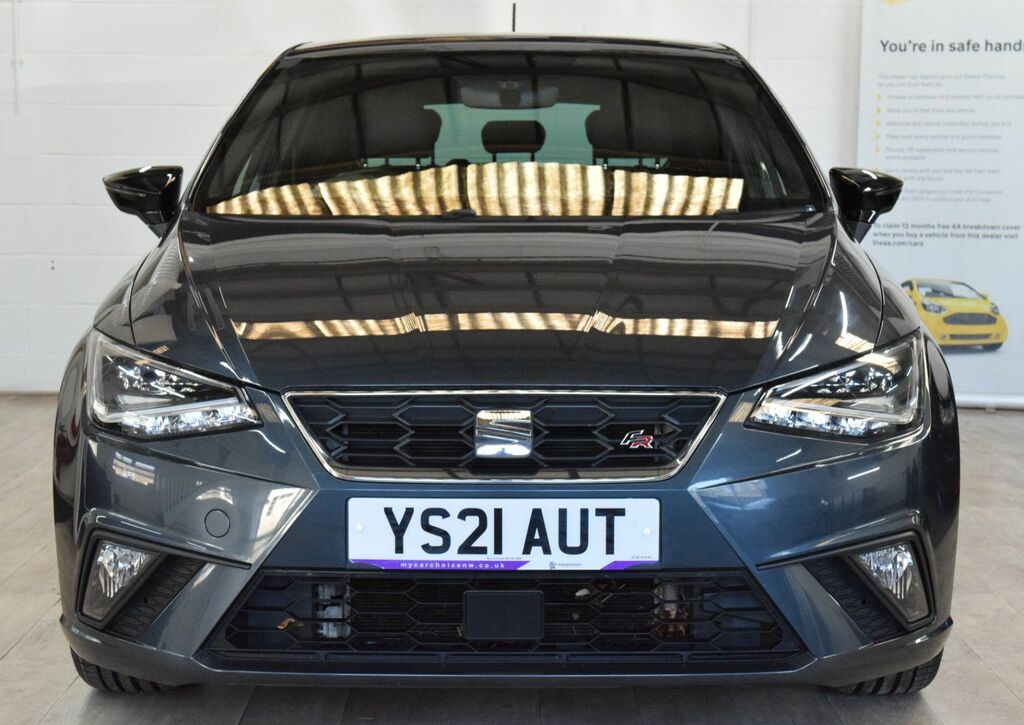 Seat Ibiza 1.0 Tsi Fr Hatchback Euro 6 Ss YS21AUT Black #2