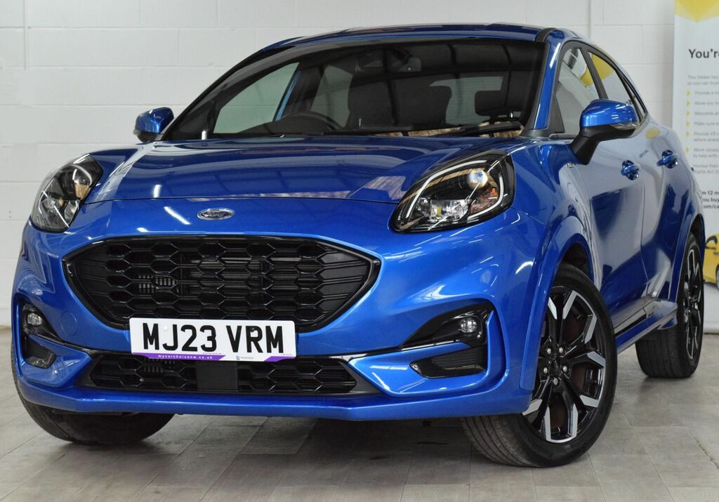 Ford Puma 1.0T Ecoboost Mhev St-line X Suv Hybrid Blue