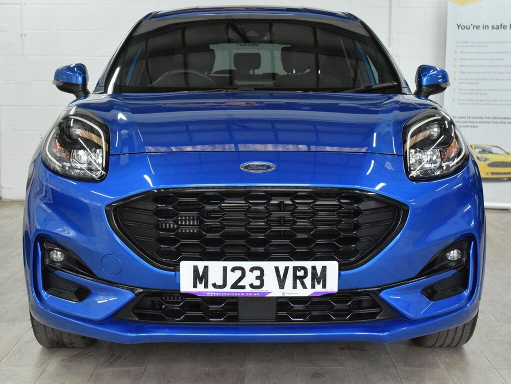 Ford Puma 1.0T Ecoboost Mhev St-line X Suv Hybrid MJ23VRM Blue #2