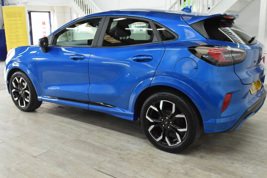Ford Puma 1.0T Ecoboost Mhev St-line X Suv Hybrid MJ23VRM Blue #4
