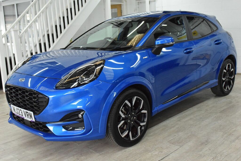 Ford Puma 1.0T Ecoboost Mhev St-line X Suv Hybrid MJ23VRM Blue #3