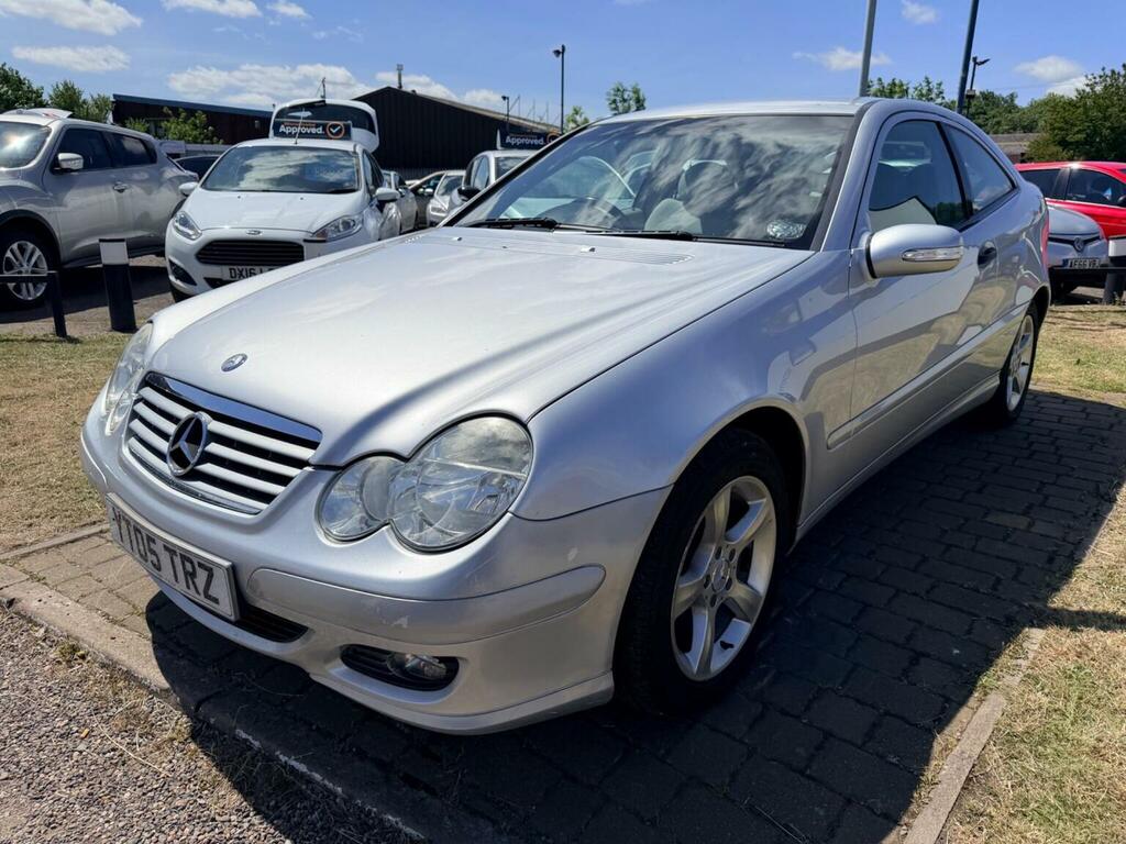 Mercedes-Benz C Class Coupe 1.8 C200 Kompressor Se 200505 Silver #3
