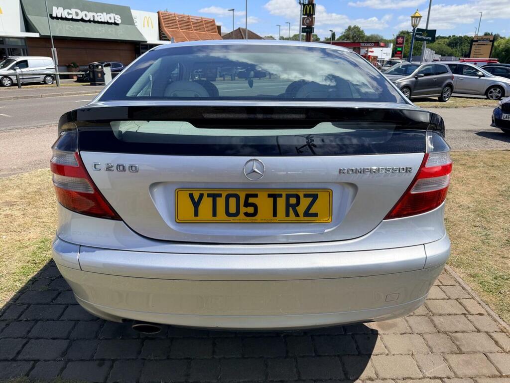 Mercedes-Benz C Class Coupe 1.8 C200 Kompressor Se 200505 Silver #6
