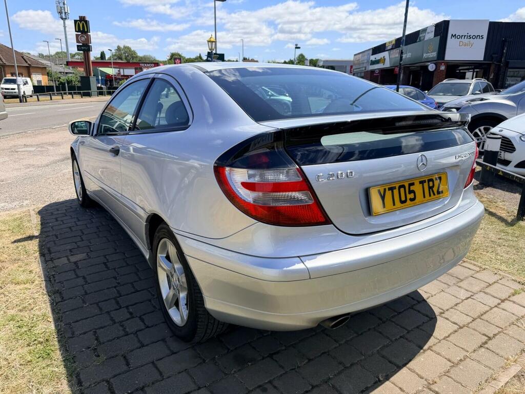 Mercedes-Benz C Class Coupe 1.8 C200 Kompressor Se 200505 Silver #4