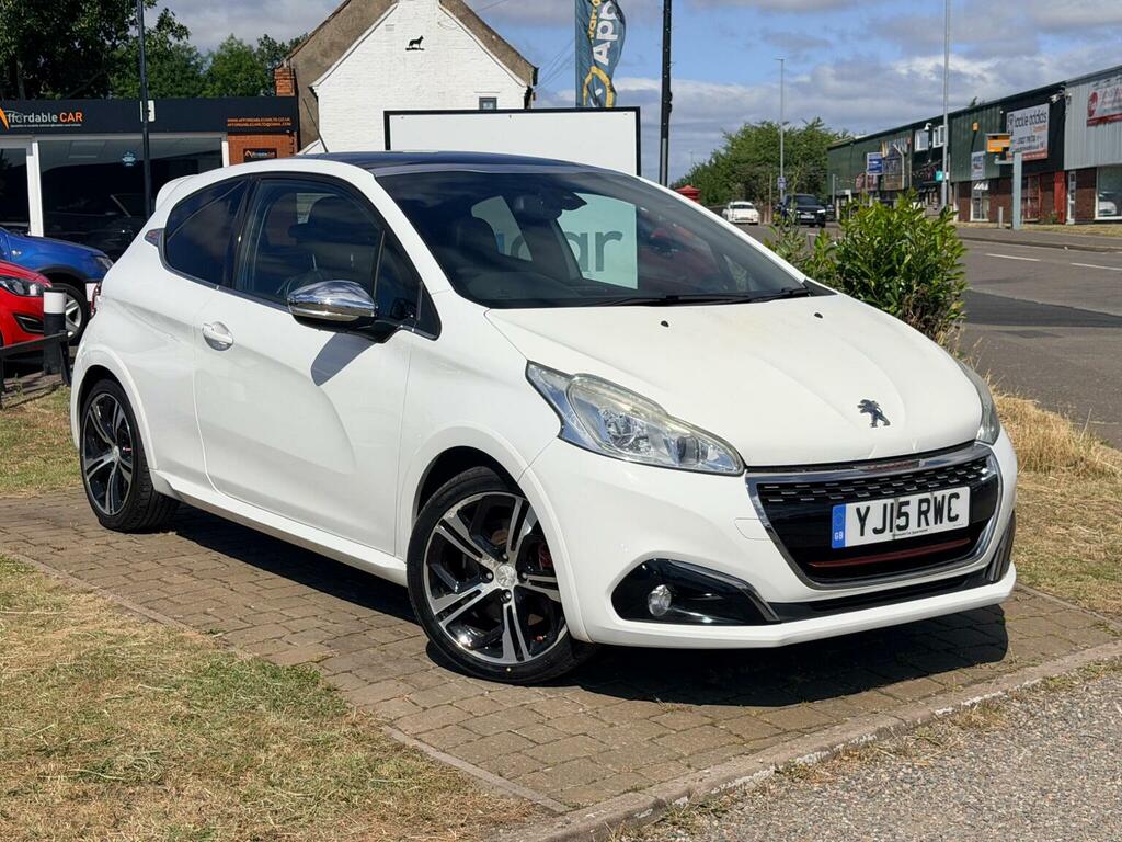 Peugeot 208 Hatchback 1.6 Thp Gti Prestige Euro 6 Ss 2 White
