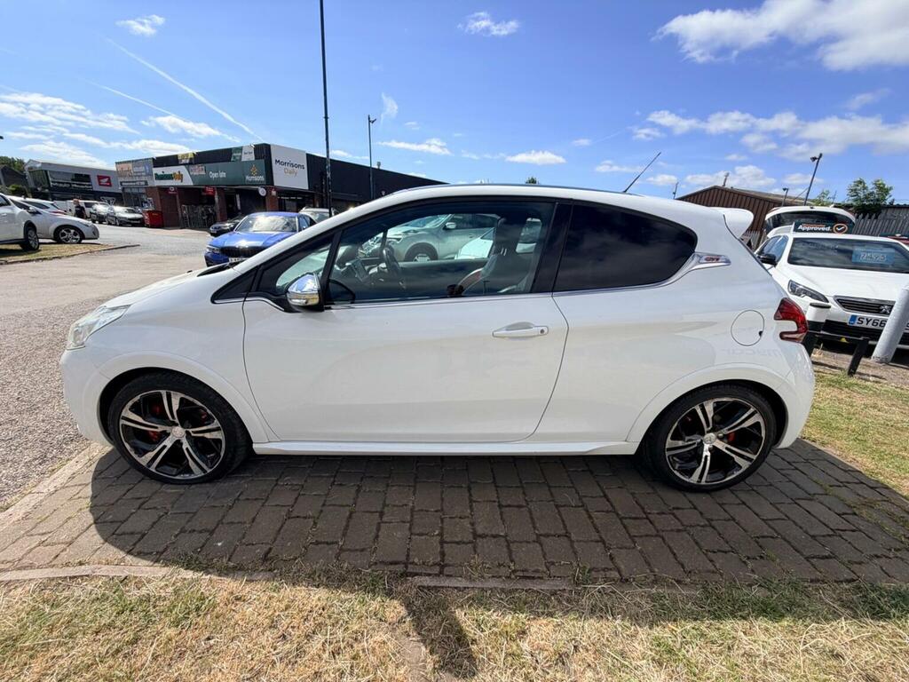 Peugeot 208 Hatchback 1.6 Thp Gti Prestige Euro 6 Ss 2 White #5
