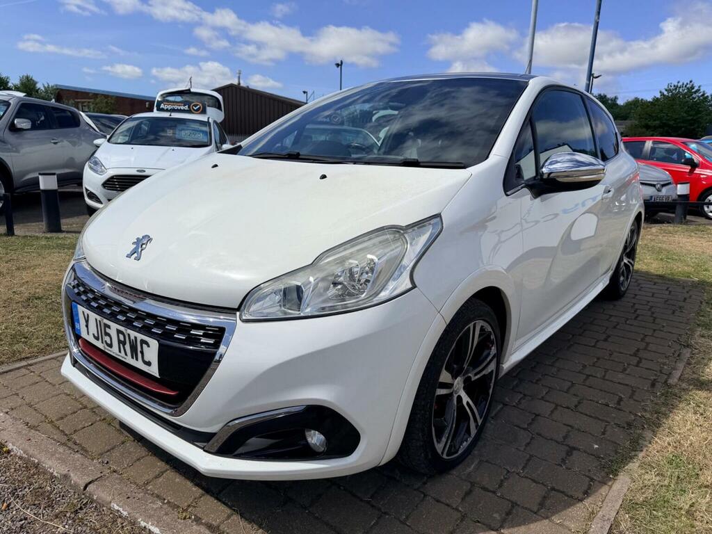Peugeot 208 Hatchback 1.6 Thp Gti Prestige Euro 6 Ss 2 White #3