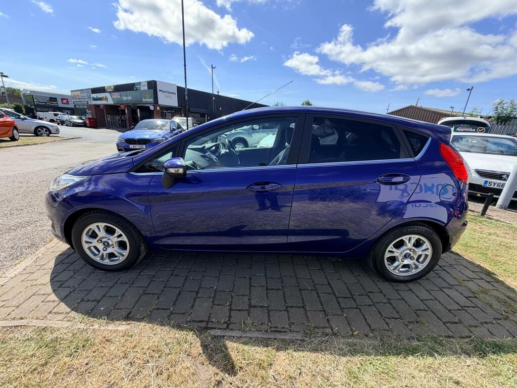 Ford Fiesta Hatchback 1.6 Tdci Econetic Titanium Euro 5 Ss Blue #5