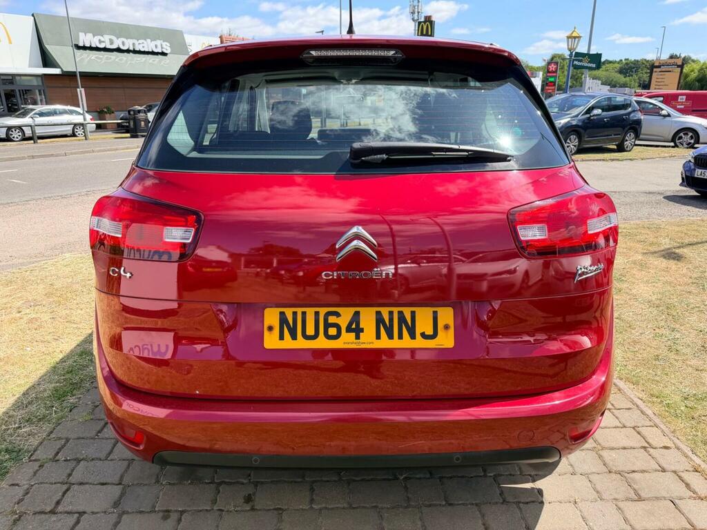 Citroen C4 Picasso 1.6 Hdi Vtr Euro 5 Red #6