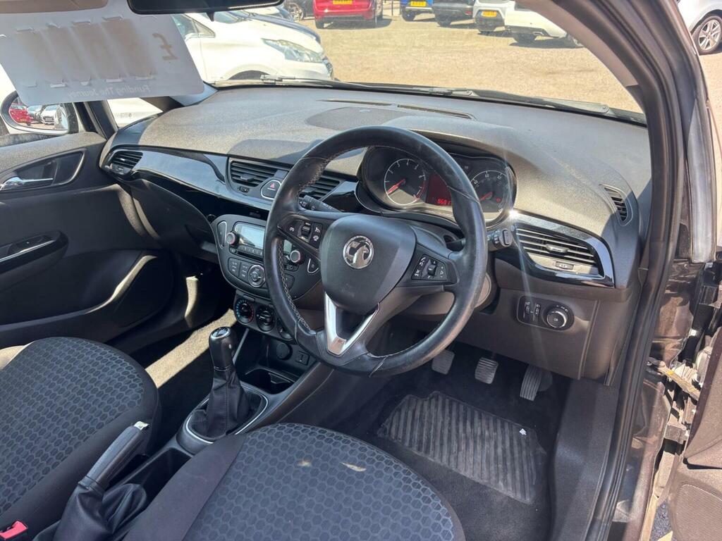 Vauxhall Corsa Hatchback 1.2I Sting Euro 6 201564 Black #3