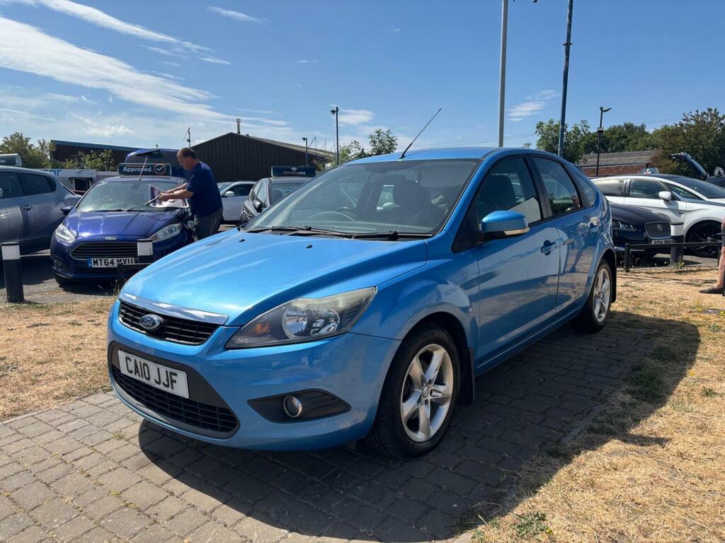 Ford Focus Hatchback 1.6 Zetec 201010 Blue #4
