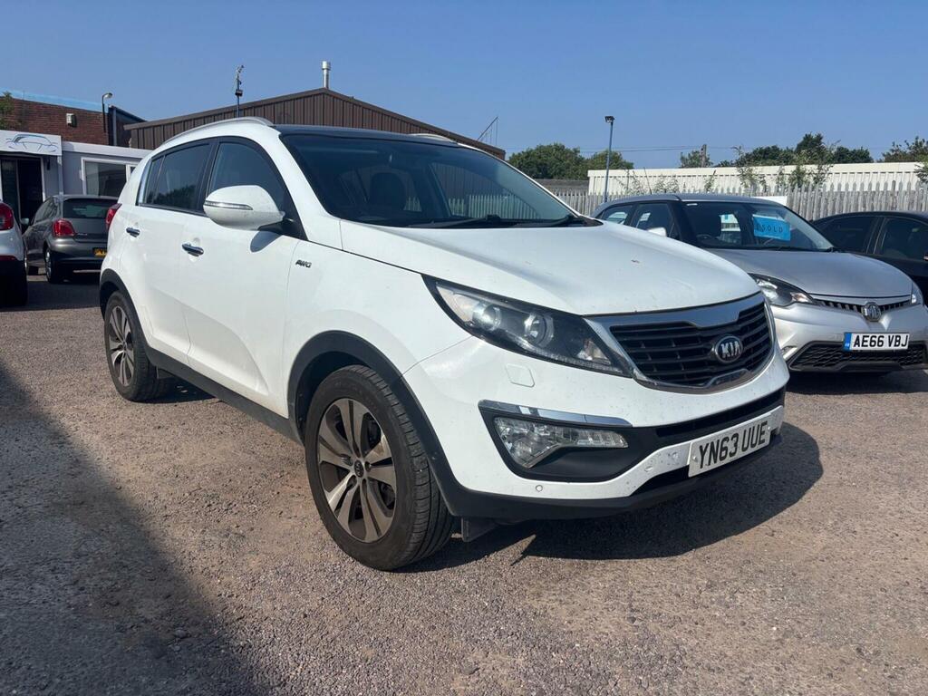 Kia Sportage 2.0 Crdi Kx-4 Awd Euro 5 White