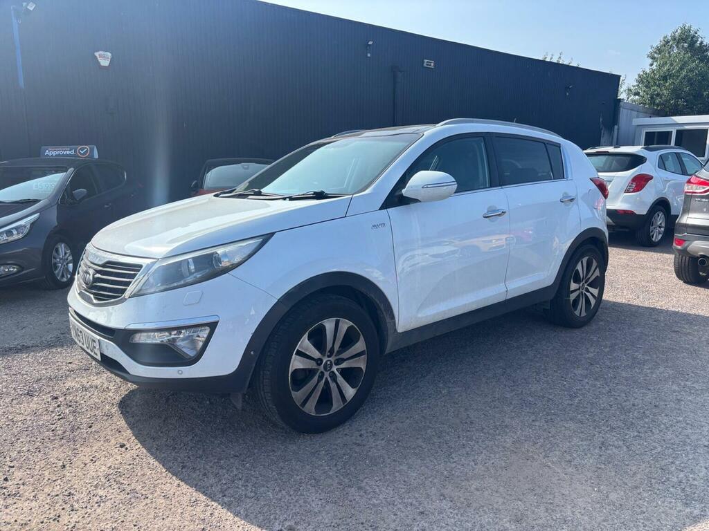 Kia Sportage 2.0 Crdi Kx-4 Awd Euro 5 White #4