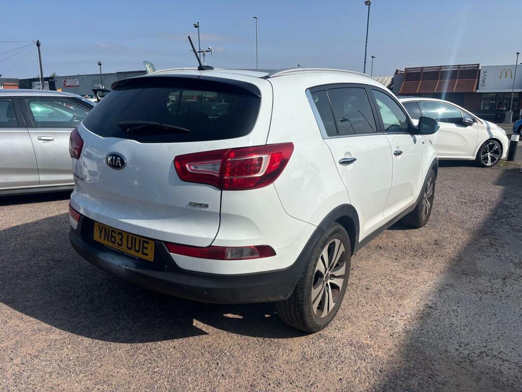 Kia Sportage 2.0 Crdi Kx-4 Awd Euro 5 White #5