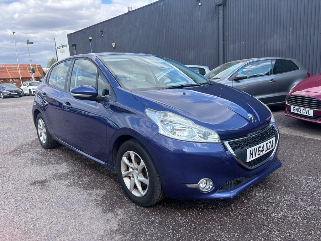 Peugeot 208 Hatchback 1.2 Vti Puretech Active Euro 5 2014 Blue
