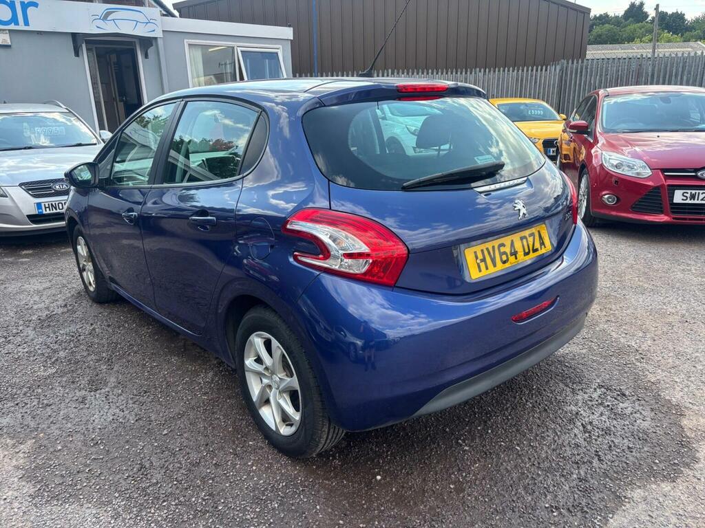 Peugeot 208 Hatchback 1.2 Vti Puretech Active Euro 5 2014 HV64DZA Blue #2