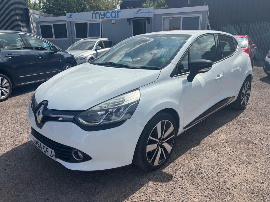 Renault Clio Hatchback 1.5 Dci Dynamique S Medianav Euro 5 Ss White #4