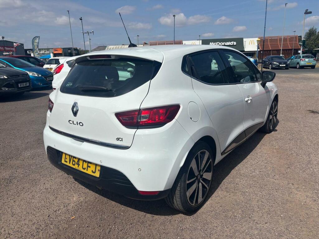 Renault Clio Hatchback 1.5 Dci Dynamique S Medianav Euro 5 Ss White #2