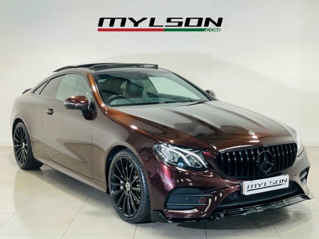 Mercedes-Benz E Class E220d Amg Line Premium Red