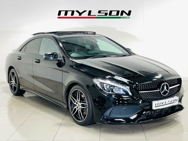Mercedes-Benz CLA Class Cla220d Amg Line Coupe AV68KFE Black