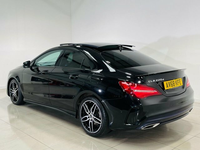 Mercedes-Benz CLA Class Cla220d Amg Line Coupe AV68KFE Black #3