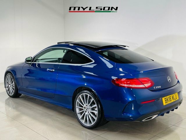 Mercedes-Benz C Class C200 Amg Line Premium Blue