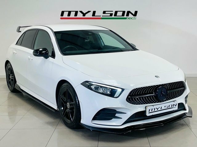 Mercedes-Benz A Class A180d Amg Line Hatchback SV68RWW White