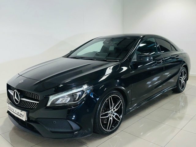 Mercedes-Benz CLA Class Cla220d Amg Line Coupe KO17NVS Black #4