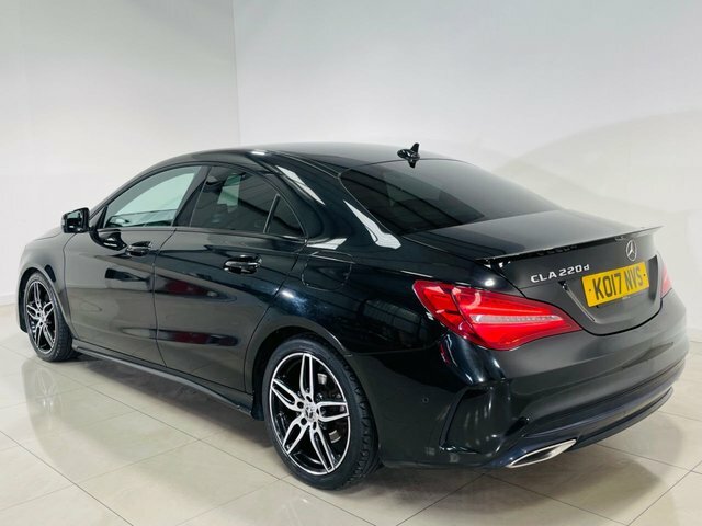 Mercedes-Benz CLA Class Cla220d Amg Line Coupe KO17NVS Black #3