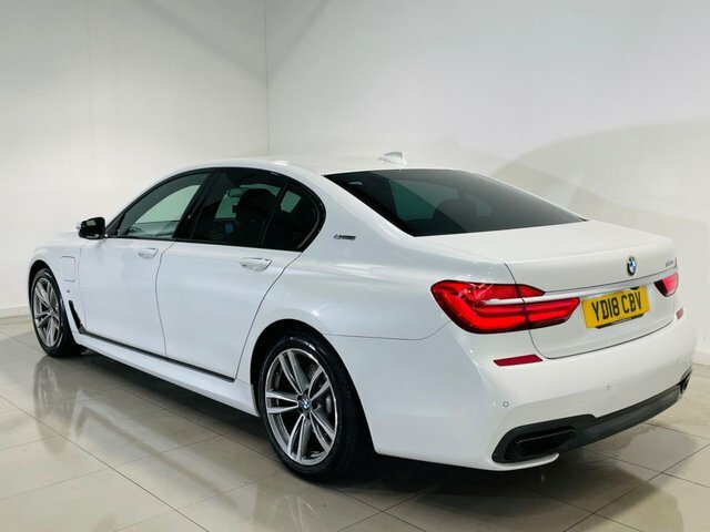 BMW 7 Series 740E 9.2Kwh M Sport White #2