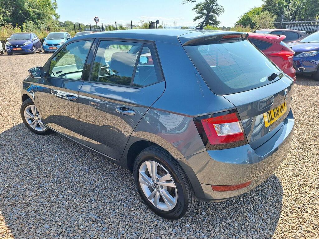 Skoda Fabia Hatchback 1.0 Se Euro 6 Ss 201868 DL68ULY Grey #4