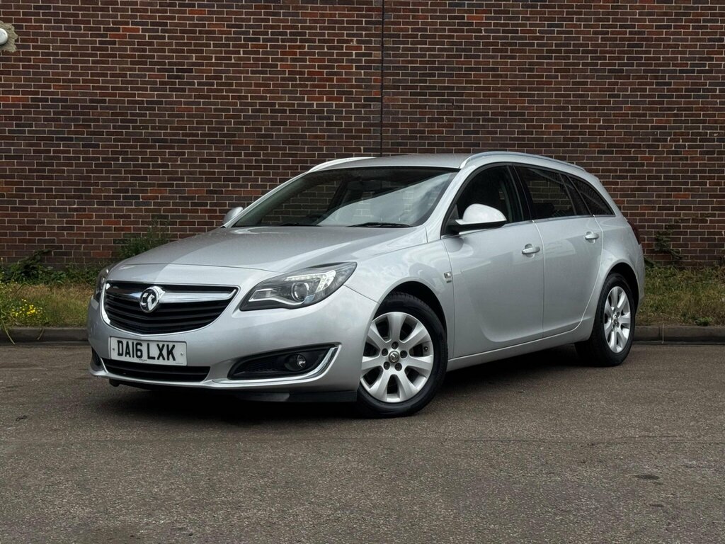 Vauxhall Insignia 2.0 Cdti Sri Nav Sports Tourer Euro 6 Silver #2