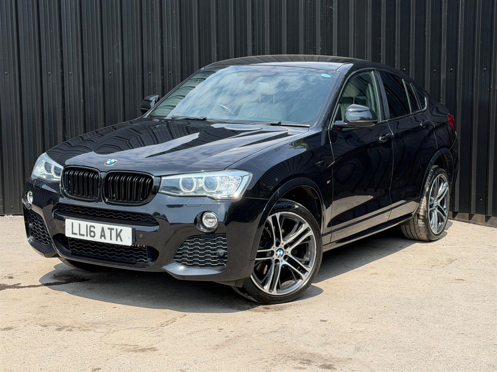 BMW X4 2.0 20D M Sport Xdrive Euro 6 Ss Black