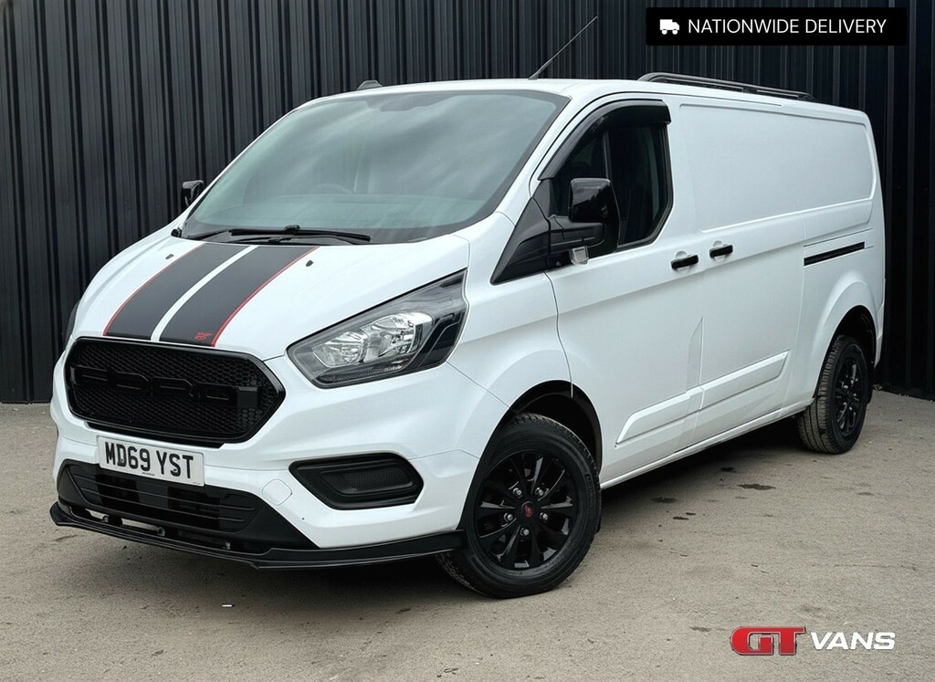 Ford Transit Custom 2.0 300 Ecoblue Leader L2 H1 Euro 6 Ss White