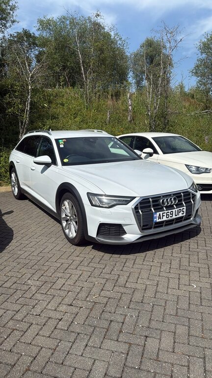 Audi A6 Allroad 3L Sport White #2