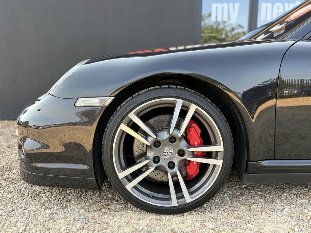 Porsche 911 3.8L 997 Turbo Black #5
