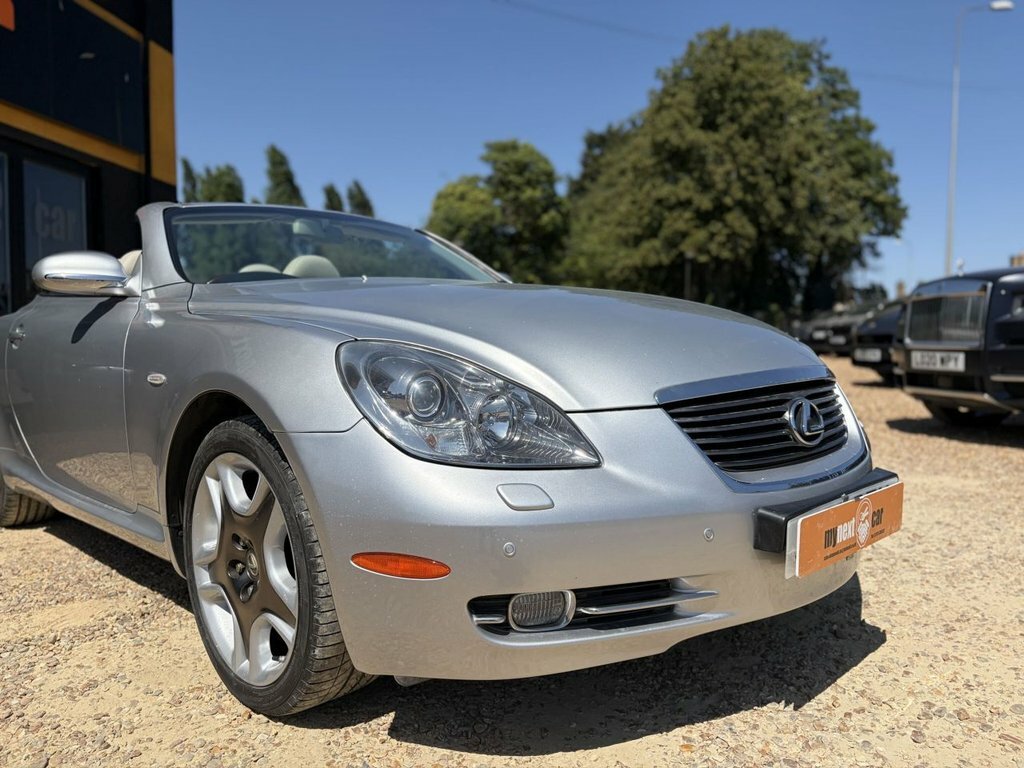 Lexus SC Convertible Silver #2