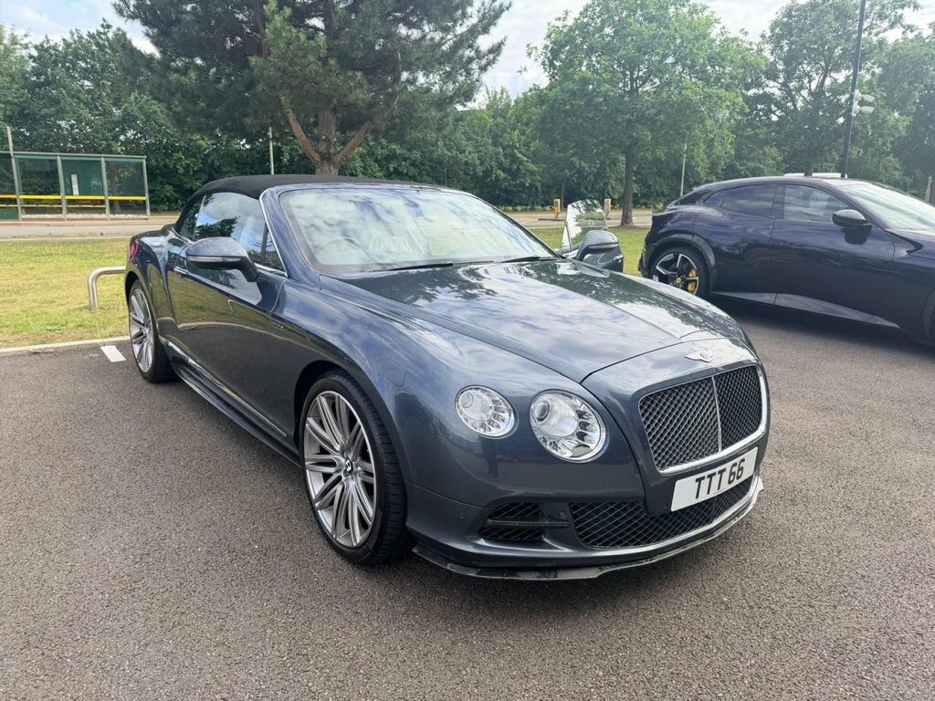 Bentley Continental Gt 6L Gtc Speed Grey