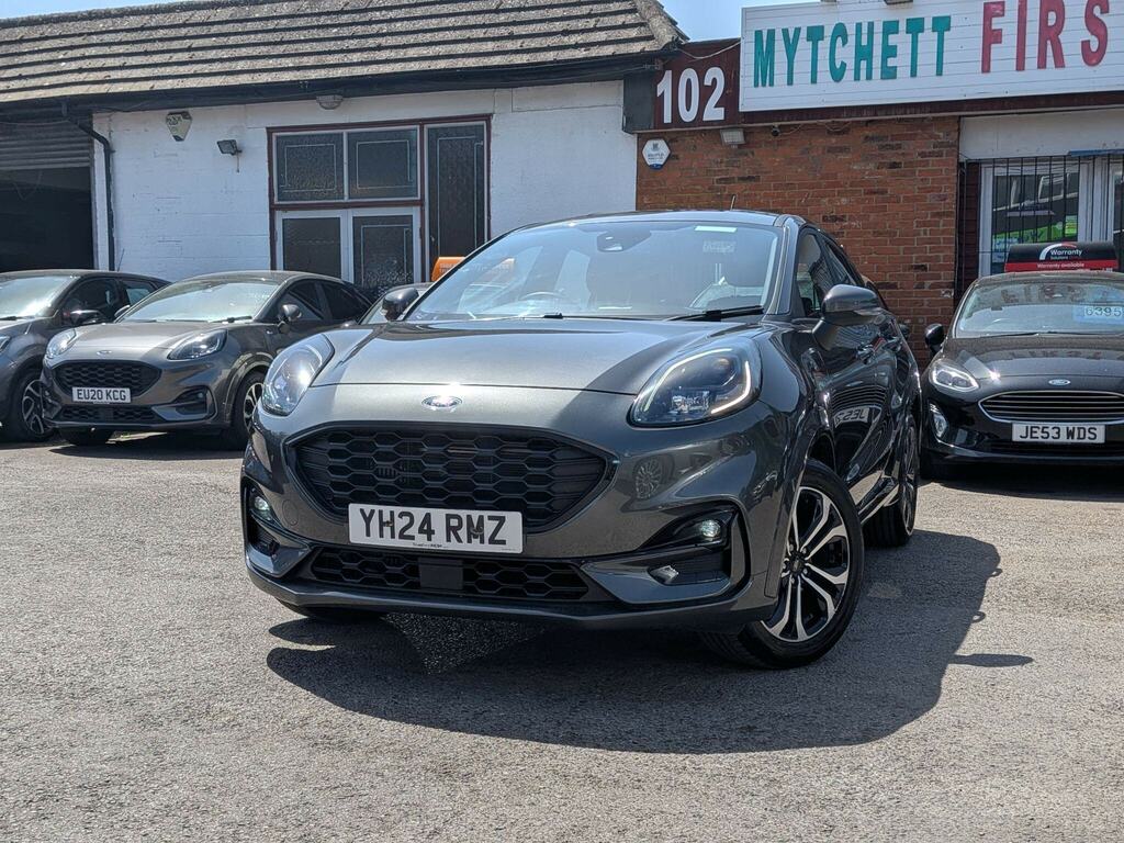 Ford Puma 1.0T Ecoboost Mhev St-line Suv Hybrid M YH24RMZ Grey #2