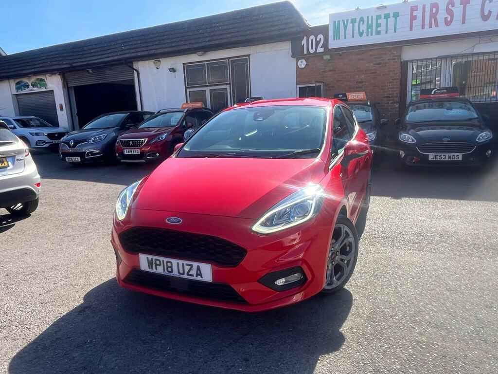 Ford Fiesta 1.0T Ecoboost St-line Euro 6 Ss Red #2