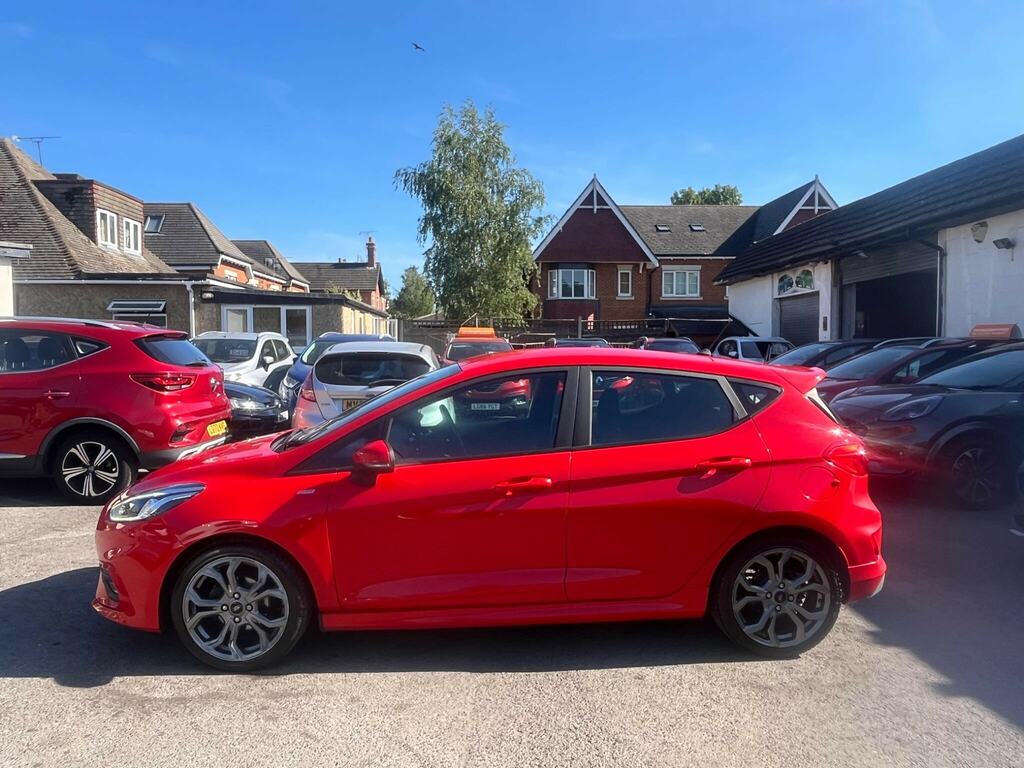 Ford Fiesta 1.0T Ecoboost St-line Euro 6 Ss Red #3