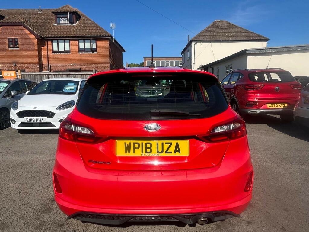 Ford Fiesta 1.0T Ecoboost St-line Euro 6 Ss Red #5