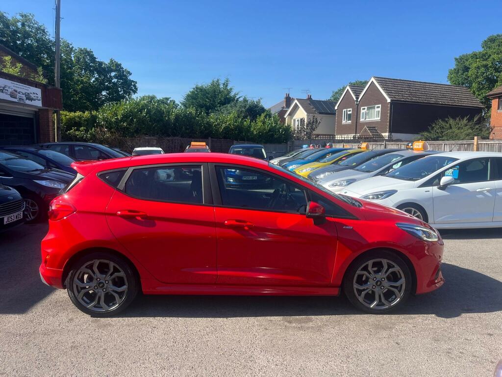 Ford Fiesta 1.0T Ecoboost St-line Euro 6 Ss Red #6
