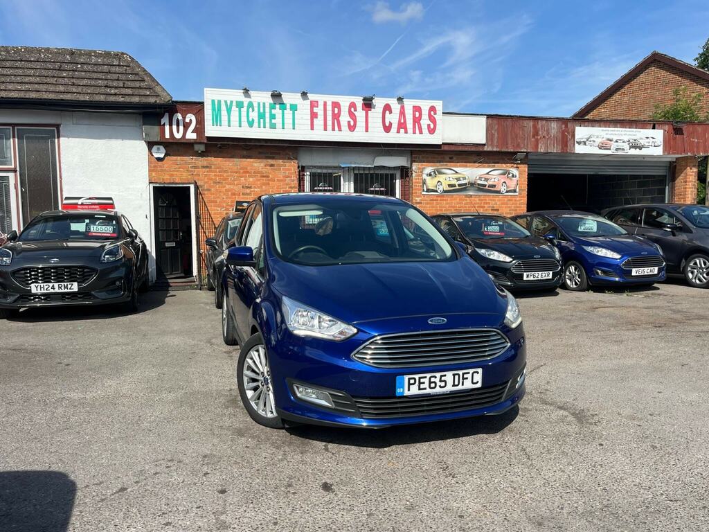 Ford C-Max 1.0T Ecoboost Titanium Euro 6 Ss Nav Blue