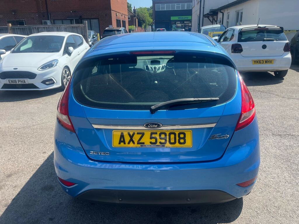 Ford Fiesta 1.25 Zetec AXZ5908 Blue #5