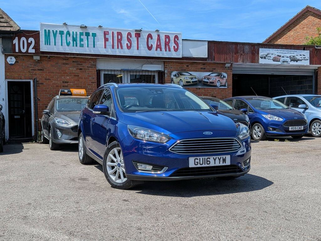 Ford Focus 1.0T Ecoboost Titanium Euro 6 Ss Blue