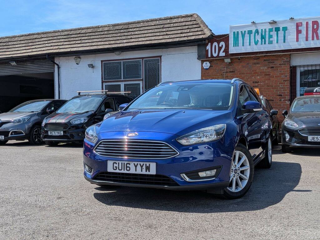 Ford Focus 1.0T Ecoboost Titanium Euro 6 Ss Blue #3